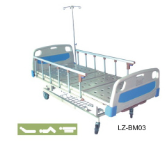 Three-function Manual Medical Care Bed