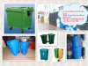 240liter trash bin/dustbin/garbage container/wheels bin/garbage truck