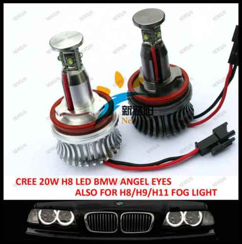 20W CREE LED Angel Eyes for H8 BMW E87/E92/E93