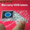 Custom White Warranty VOID Labels With Dates And Custom Designs