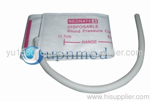 Disposable adult single tube NIBP cuff