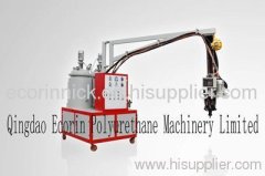 Low voltage PU rigid foam machine