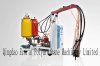 Low pressure self-cleaning foaming machine