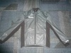 mesh and polar fleece bonded softshell jacket