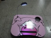 LED laptop table laptop desk and portable laptop with LED for pig design