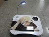 New design dog and cat with led light cartoon laptop cushion sell well