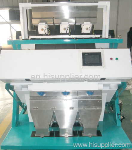 Peanut high-accurated recognition CCD color sorter