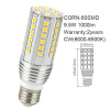 e27 led corn light 9.5w 1000lm 60smd aluminium