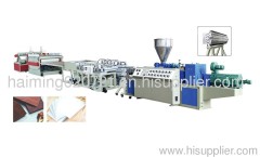 PVC Skinning (WPC) Foamed Board Extrusion Line