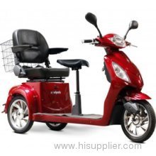 eWheels Ew-66 2 Passenger Mobility Scooter - Red