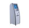 ZT2881 Custom Information & Internet Lobby Kiosk with Metal Keyboard, A4 Printer