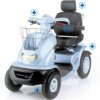 Afikim Breeze 4-Wheel Scooter - Single Seat w/ 2 Batteries