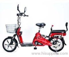 Motor Electric Bicycle x 2Adult Seats+pedal+battery 20 Mile (Model: Class2) Red by Green Power ebike