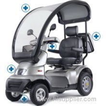 Afikim Breeze S 4-Wheel Scooter - Single Seat w/ 2 Batteries