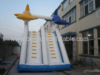 Dolphin Water Slide With/Without Pool