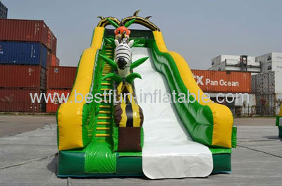 Giant Inflatable Jungle Water Slide