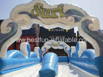 Sea Wave Inflatable Slide