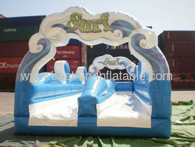 Sea Wave Inflatable Slide