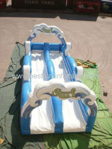 Sea Wave Inflatable Slide