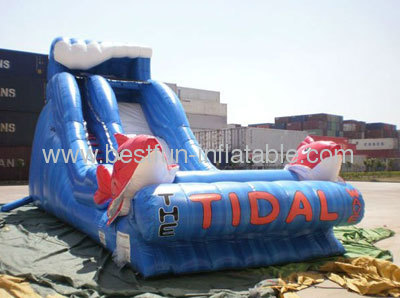 Single Lane Commercial Inflatable Kahuna Slides