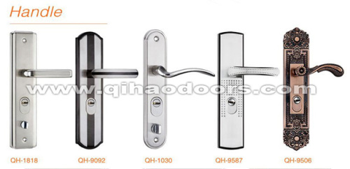 single leaf security steel doors