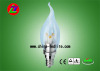 E27-3w-LED Bent-tip Candle Light