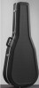 ABS acoustic guitar hard case acoustic double bag 2015new shaped guitar case