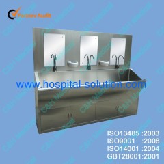 Stainless Steel Medical Scrub Sink Station for Hospital Using