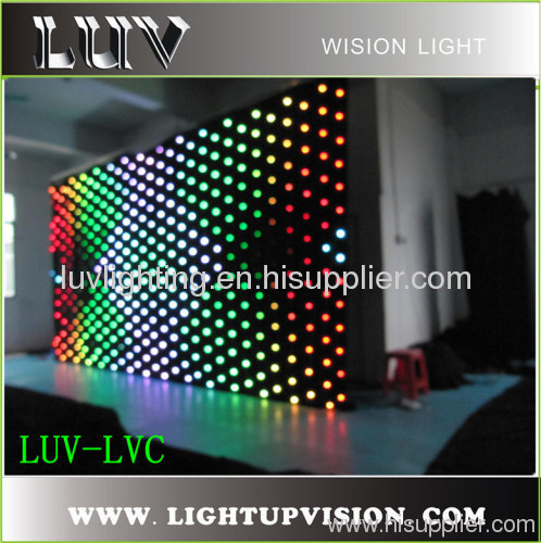 2mx3m dj led video curtain dj equipment