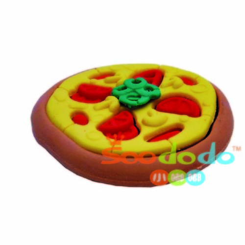Soododo 3d Pizza shaped erasers