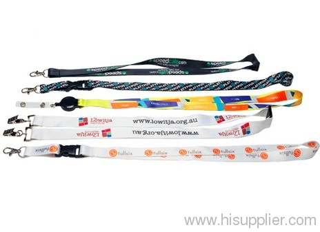 Multi- colors printed lanyards