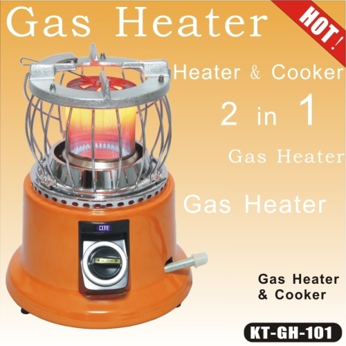 Gas heater and cooker 2 in 1