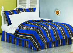 Printed T200 Polycotton 4pcs Bedding Set