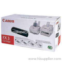 High Page Yield Canon FX-3 Black New Original Toner Cartridge at Competitive Price Factory Direct Export