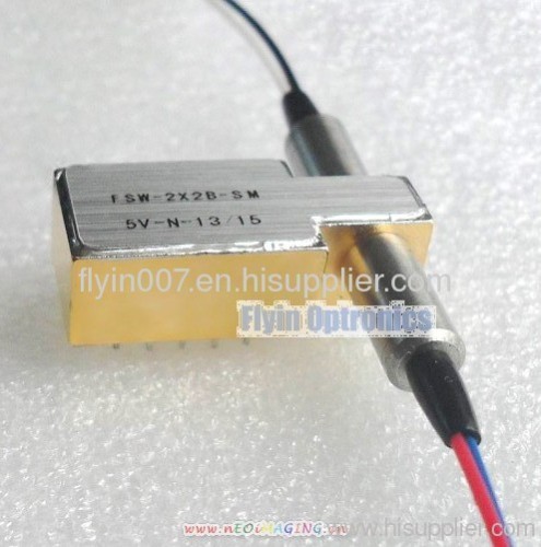 Flyin 1x1 2x2 Mechanical Fiber Optic Switch