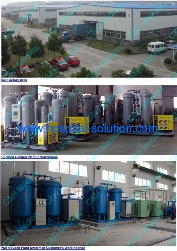 PSA Oxygen Plant System for Hospital Medical Gas Pipeline System