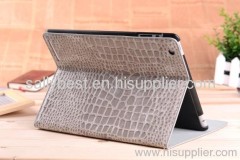 grey color printing craft foldable ipad cover