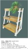 plant wooden racks