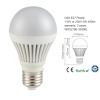 indoor use tuv certificated e27 base led bulb 5w 400lm plastic & aluminium housing