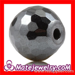 Trendy Fashion Jewelry Making 10mm Faceted Hematite Beads Wholesale