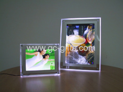Ultra-thin crystal light boxes for poster