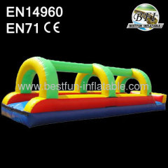 Single Lane Bumper Inflatable Slip And Slide