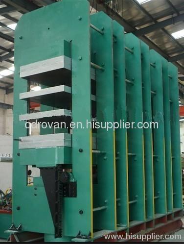 Rubber vulcanizing machines--Frame vulcanizing machine