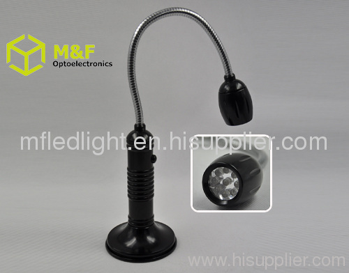 9LED Arm adjustable flexible battery powered desk lamp