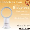 Tidy and nice white bladeless fan