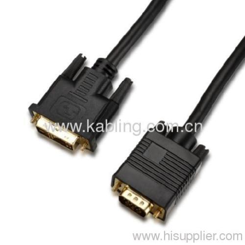 12+5 Female to HDB 15P Male DVI Cable