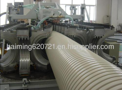 HDPE Large Calibre hollow wall winding pipe extrusion line