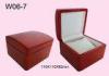 Personalized Watch Boxes, Wooden Watch Jewelry Box With Red Glossy Painting OEM