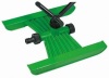 plastic 3-arm rotary sprinkler with H base
