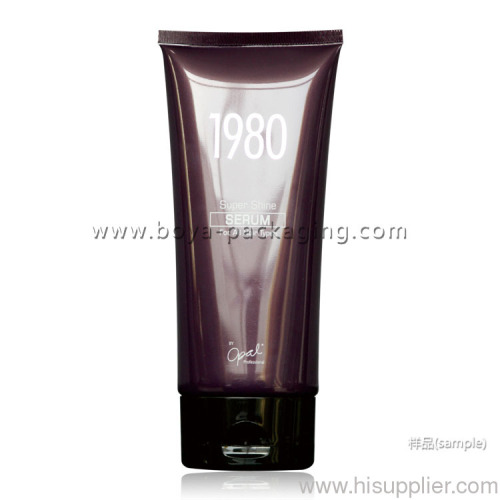 Cosmetic tube for hair cream